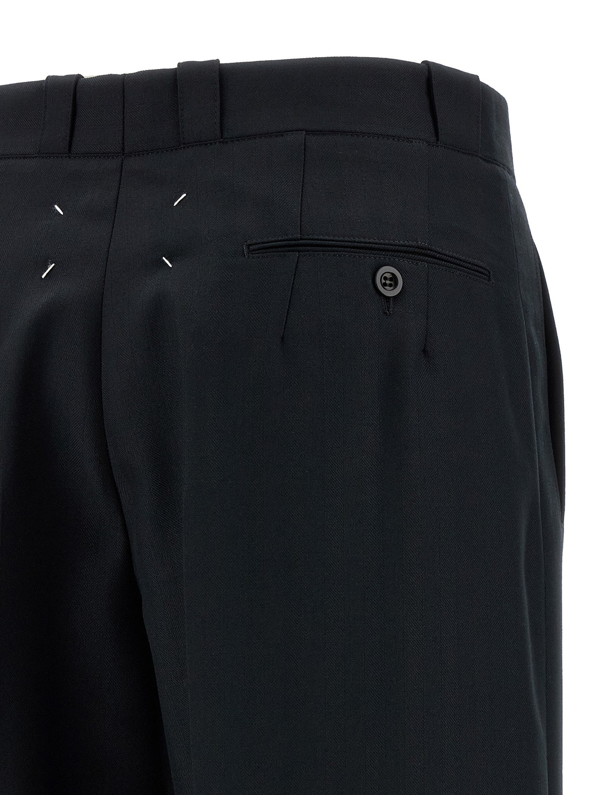 Maison Margiela - Herringbone trousers