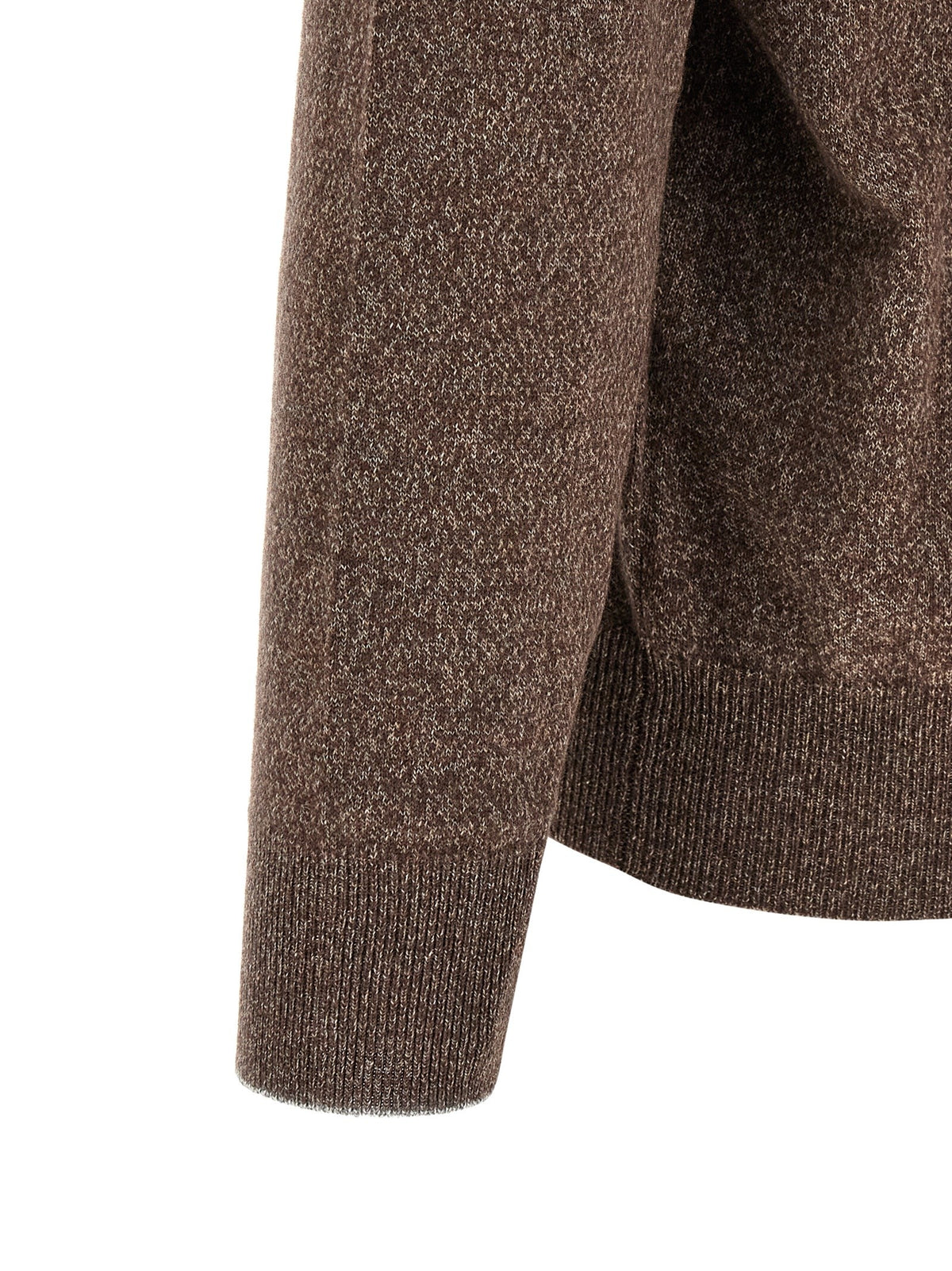 Brunello Cucinelli - High neck cardigan with zip
