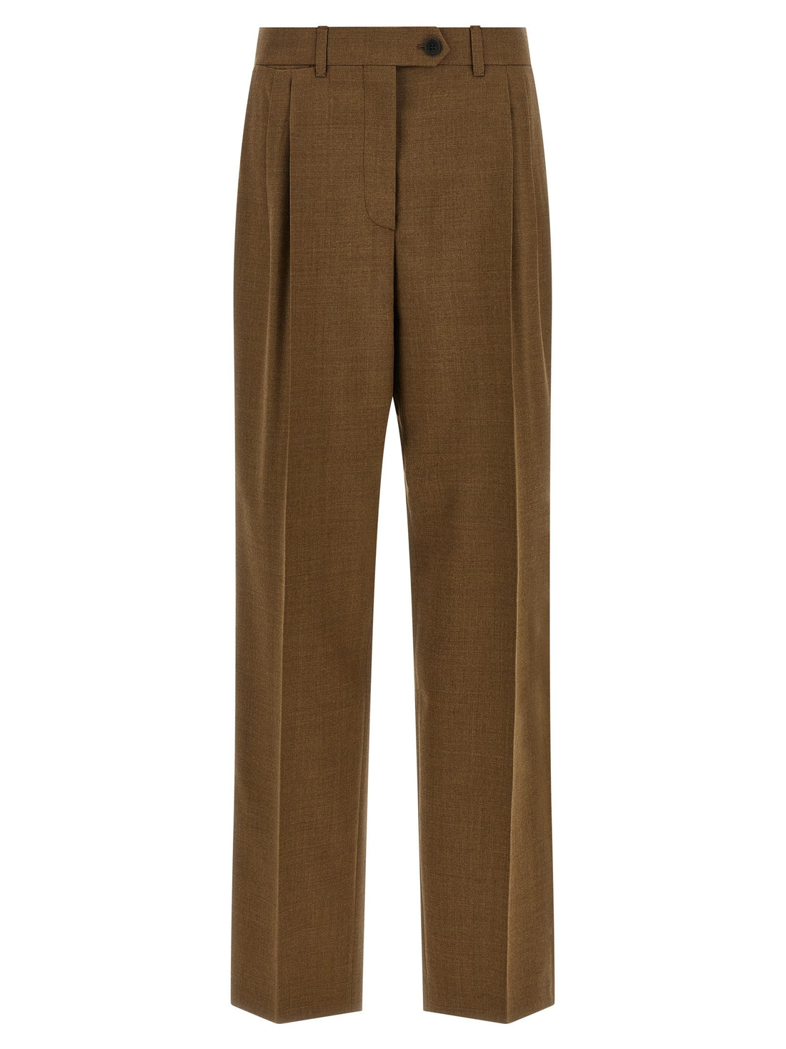 PRADA - High waist pants Brown