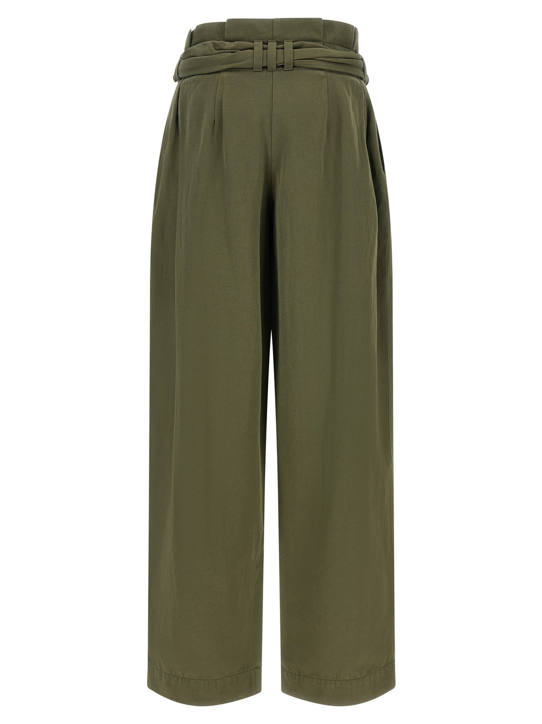 Balmain - High waist pants GREEN