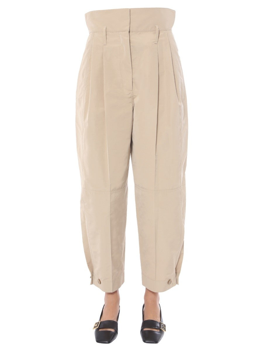 HIGH-WAIST TROUSERS
