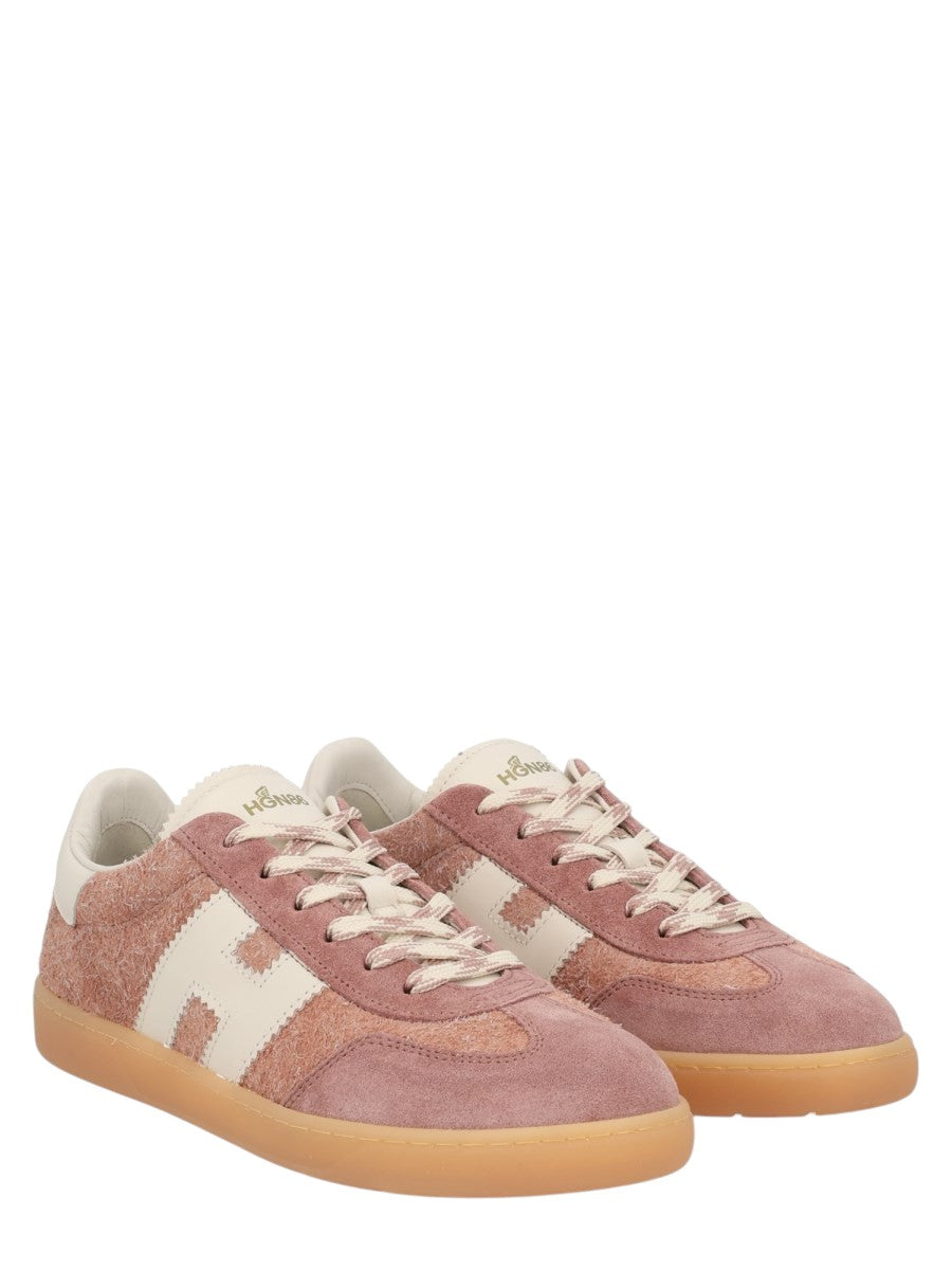 Hogan - SNEAKER "COOL" hogan-cool-sneakers-pink-front-angled-jpg