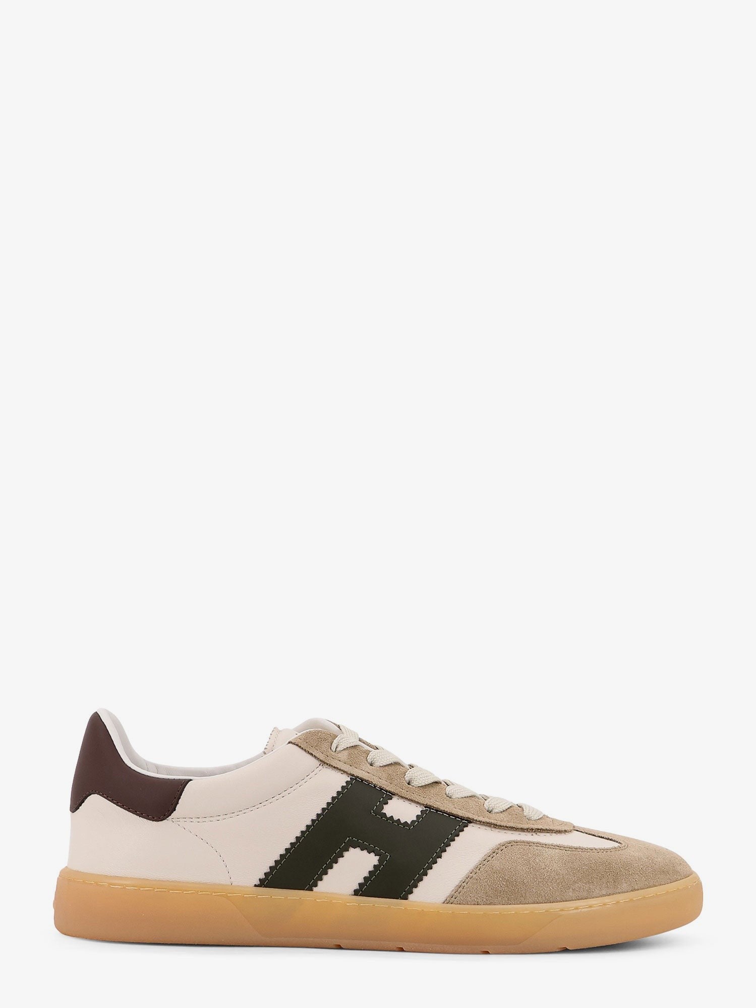 Hogan Cool suede and leather low-top sneakers