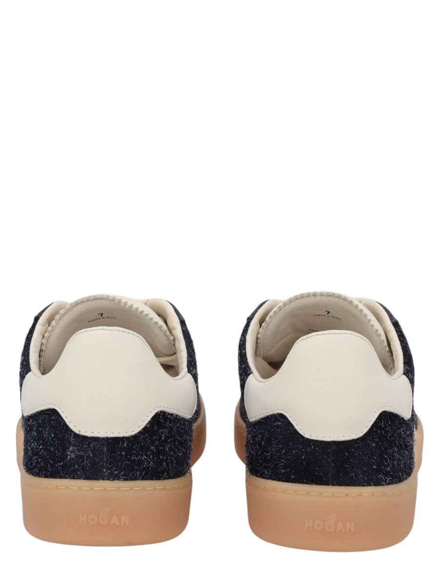 Hogan - SNEAKER "HOGAN COOL" hogan-cool-suede-fabric-sneakers-navy-back-jpg