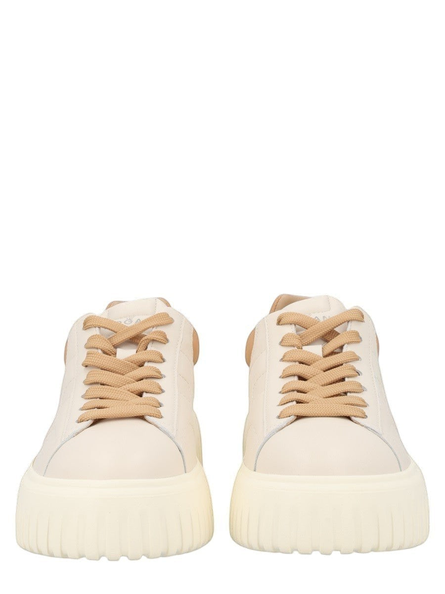 Hogan - SNEAKER "H-STRIPES" hogan-h-stripes-leather-sneakers-ivory-beige-front-jpg_d35e089f-33cd-406c-a35e-3fd3b5c07460