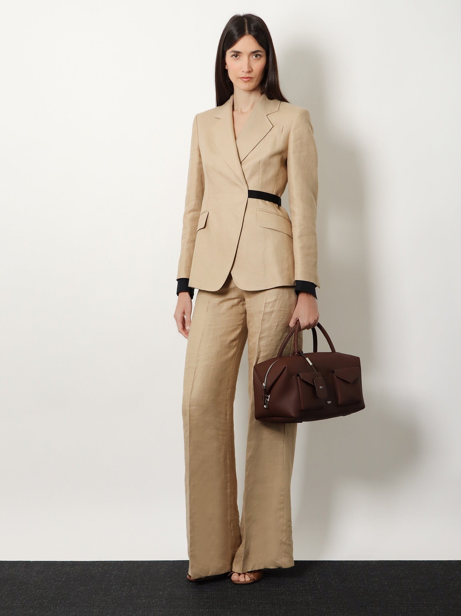 Max Mara Max Mara - Holdall Cargo leather handbag
