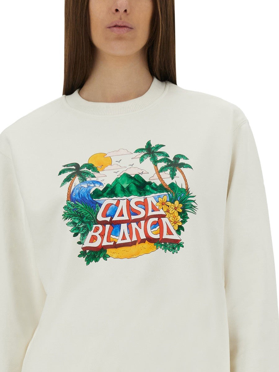 HOME BEACH WAVE SWEATSHIRT
