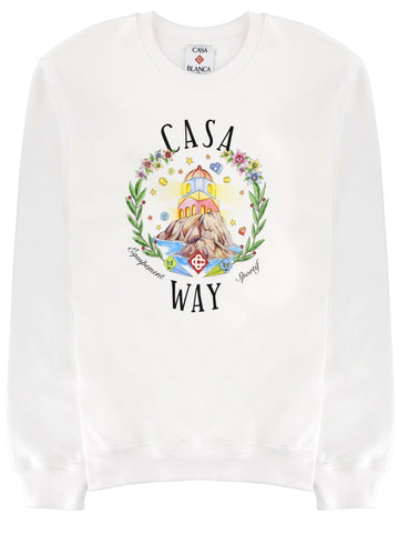 CASABLANCA CASABLANCA - "HOME WAY" SWEATSHIRT