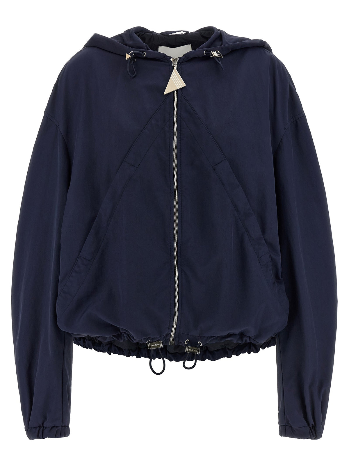 The Attico - Hooded bomber jacket