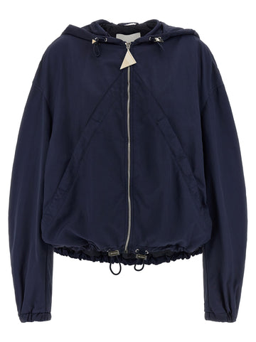 The Attico - Hooded bomber jacket