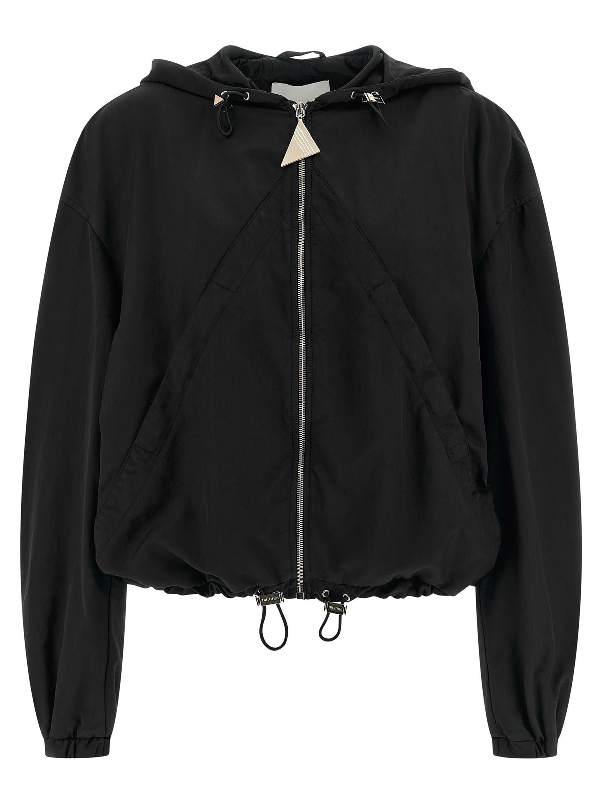 The Attico - Hooded bomber jacket