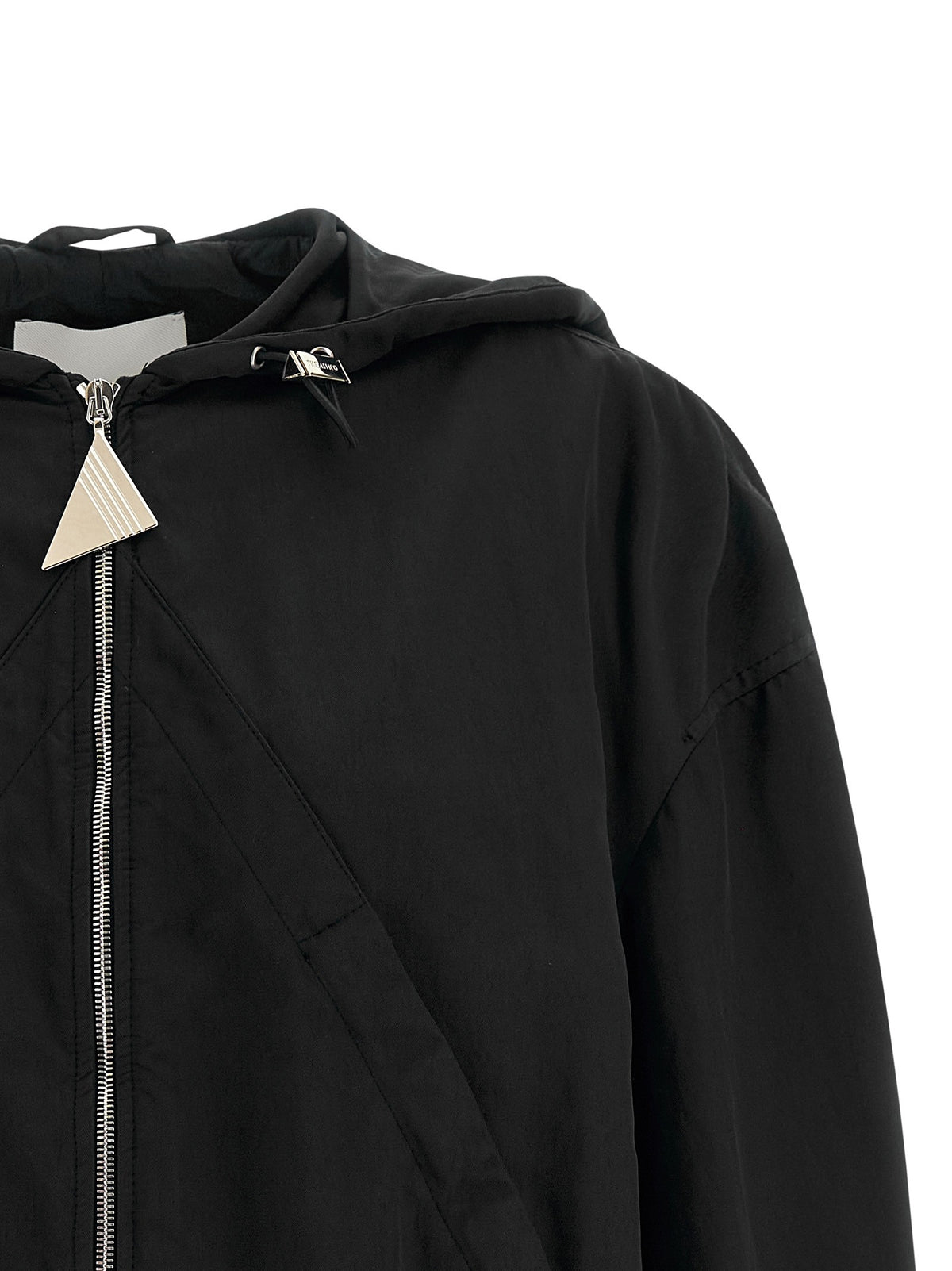 The Attico - Hooded bomber jacket