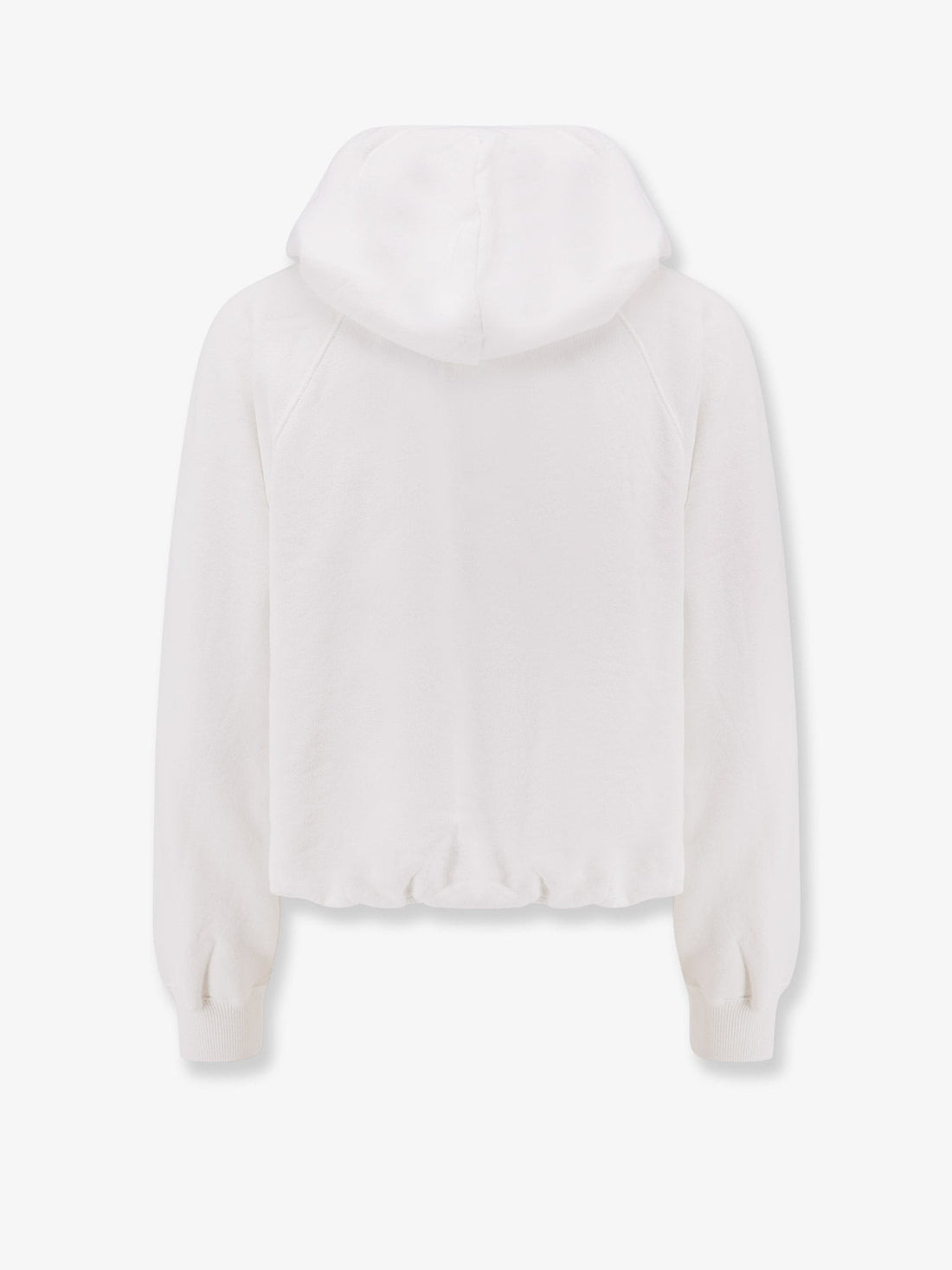 Hooded cotton sweatshirt