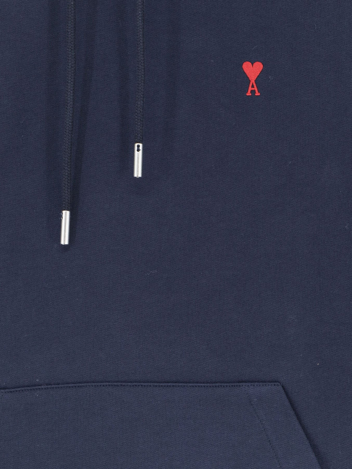 AMI PARIS - Hooded cotton sweatshirt