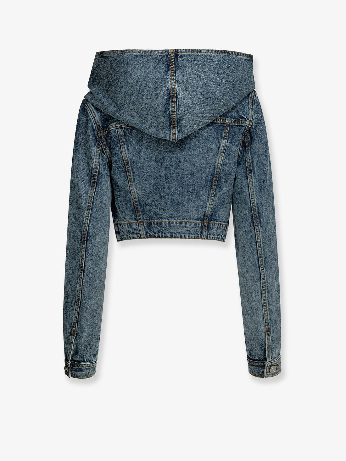 ALAIA - Hooded denim jacket hooded-denim-jacket