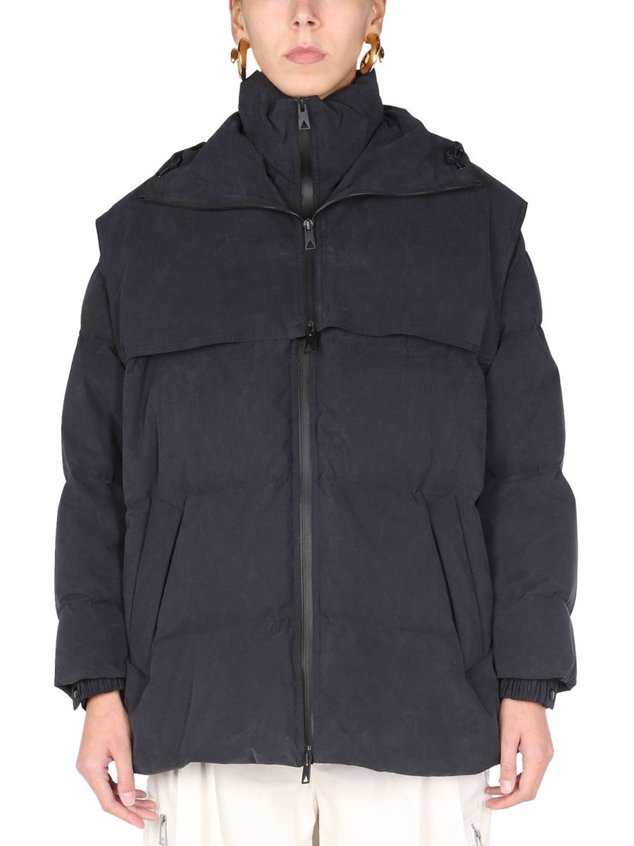 HOODED DOWN JACKET