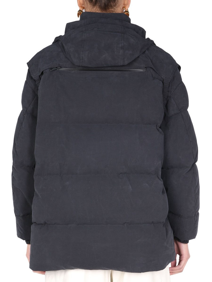 HOODED DOWN JACKET