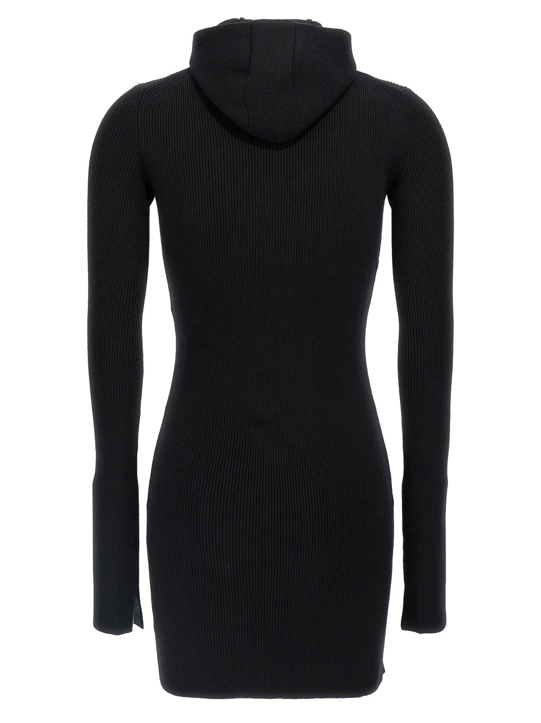 Fendi - Hooded dress Black