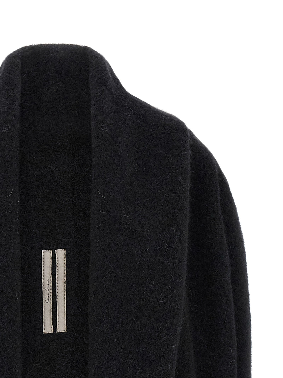 RICK OWENS - 'Hooded Medium Wrap' cardigan