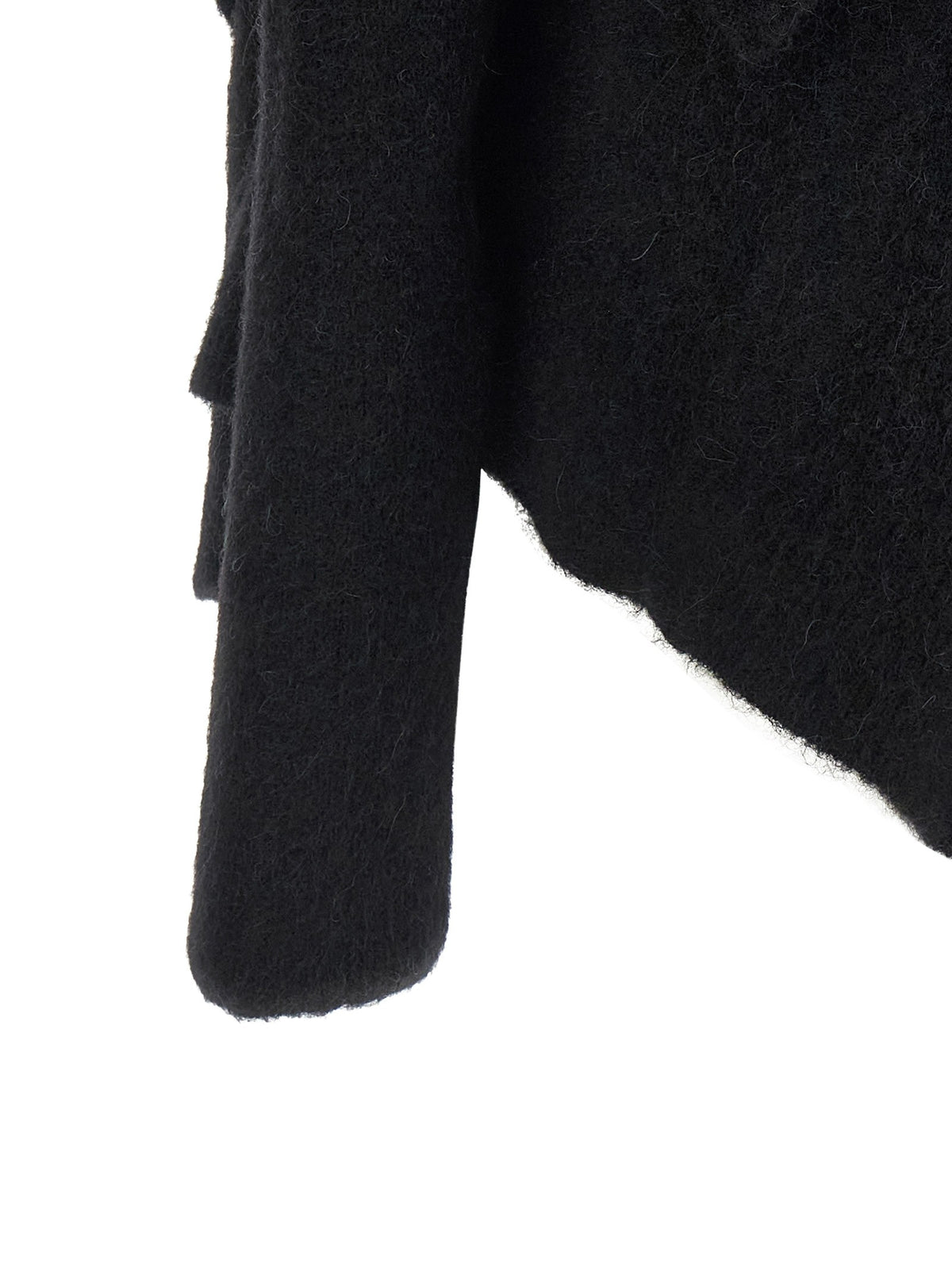 RICK OWENS - 'Hooded Medium Wrap' cardigan