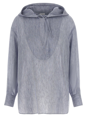 Brunello Cucinelli - Hooded shirt