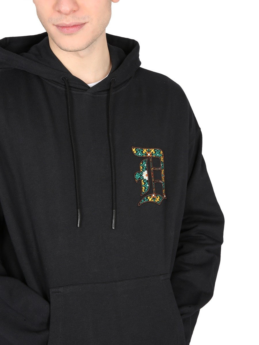 HOODED SWEATSHIRT WITH LOGO