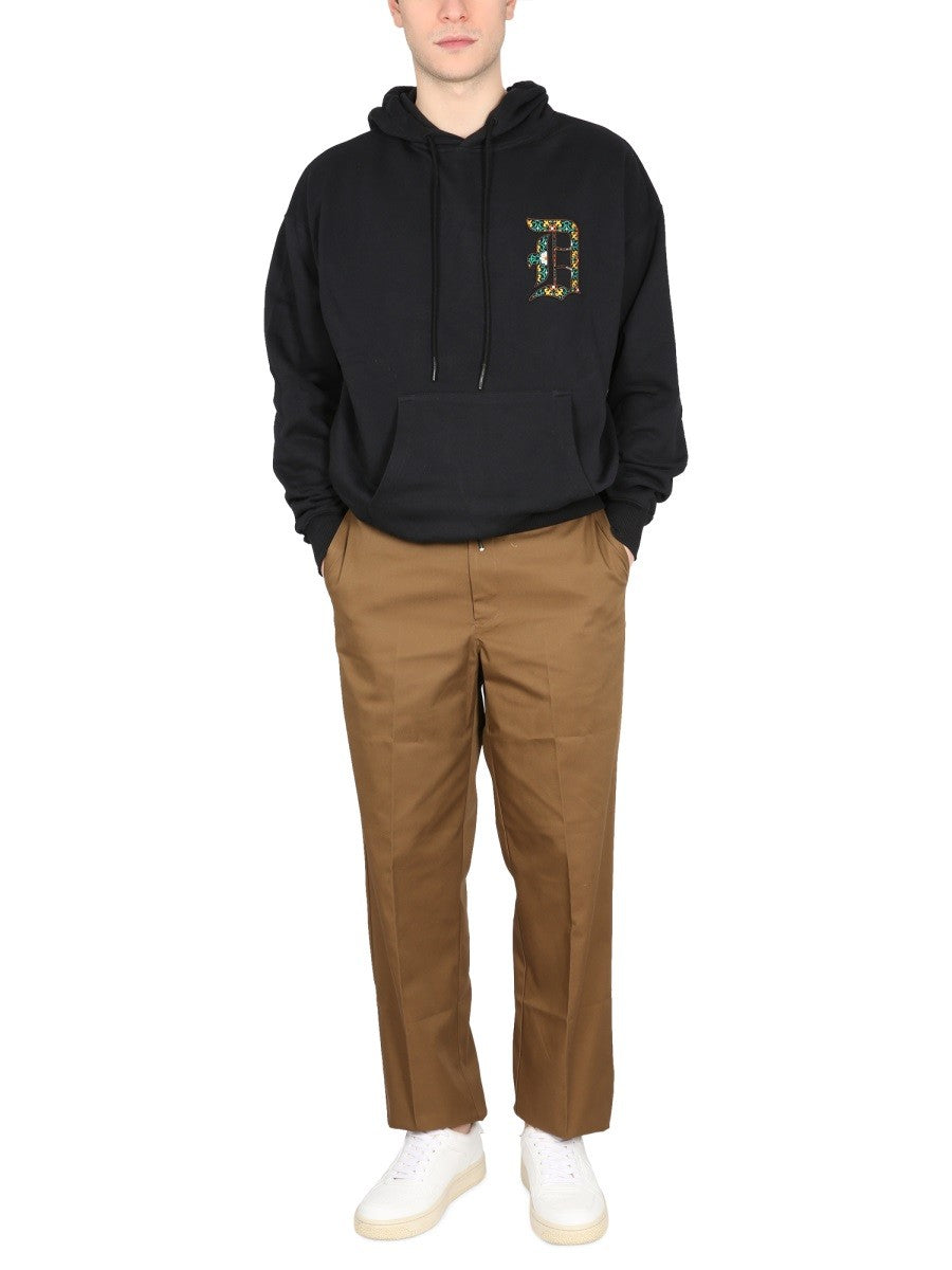 HOODED SWEATSHIRT WITH LOGO