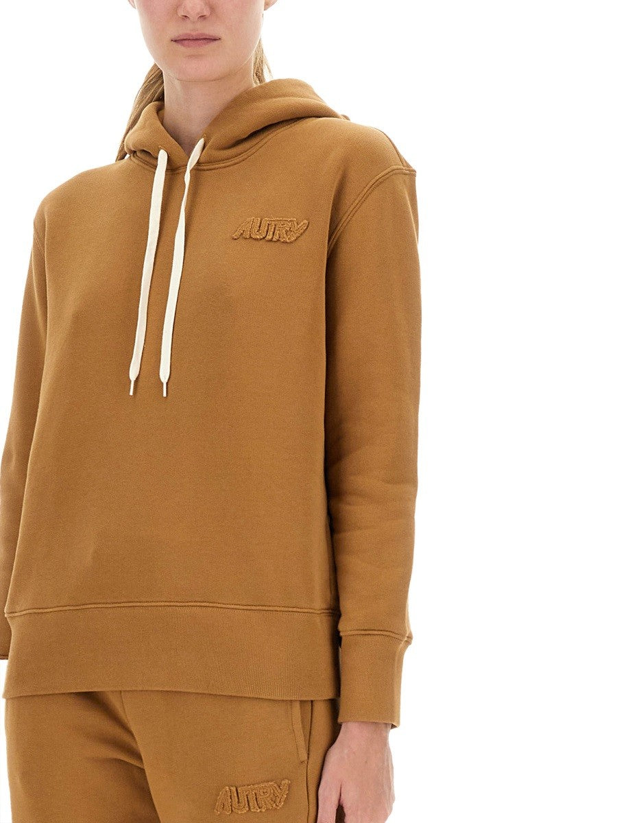 HOODED SWEATSHIRT WITH LOGO