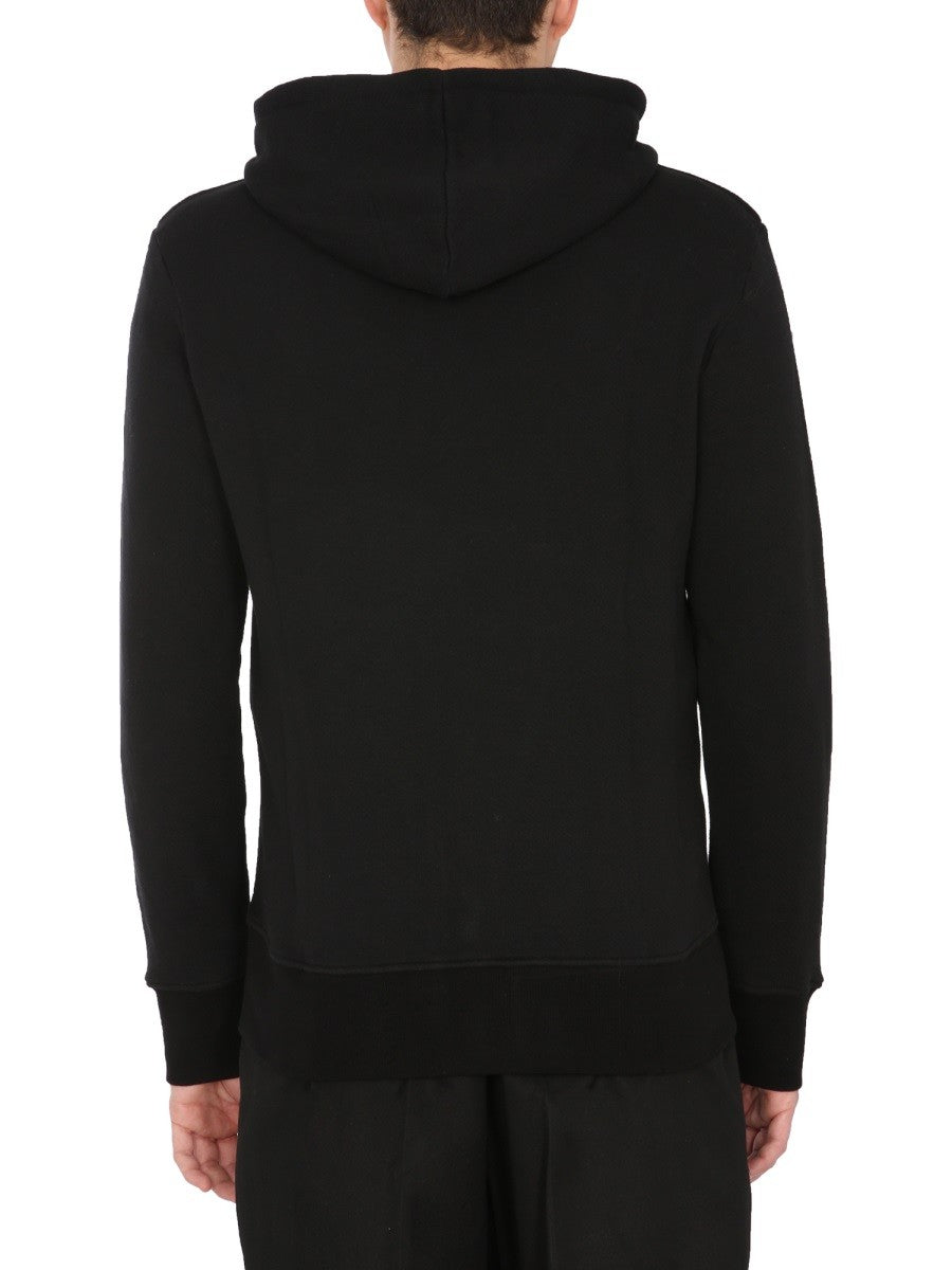 HOODED SWEATSHIRT WITH ZIP