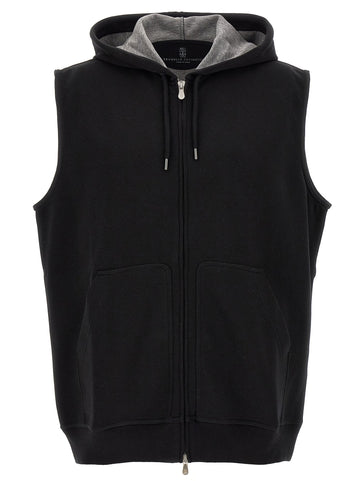 Brunello Cucinelli - Hooded vest