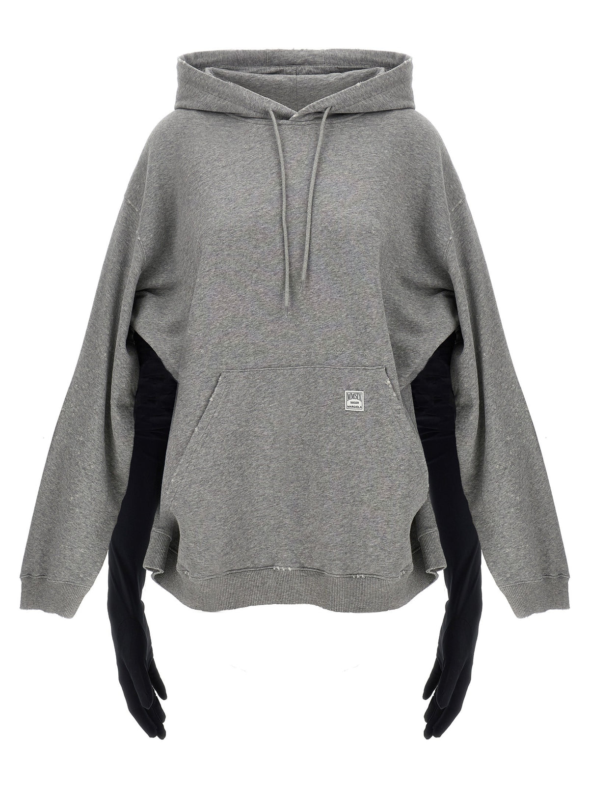MM6 MAISON MARGIELA - Hoodie dress with gloves