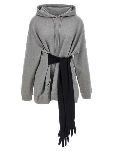 MM6 MAISON MARGIELA - Hoodie dress with gloves
