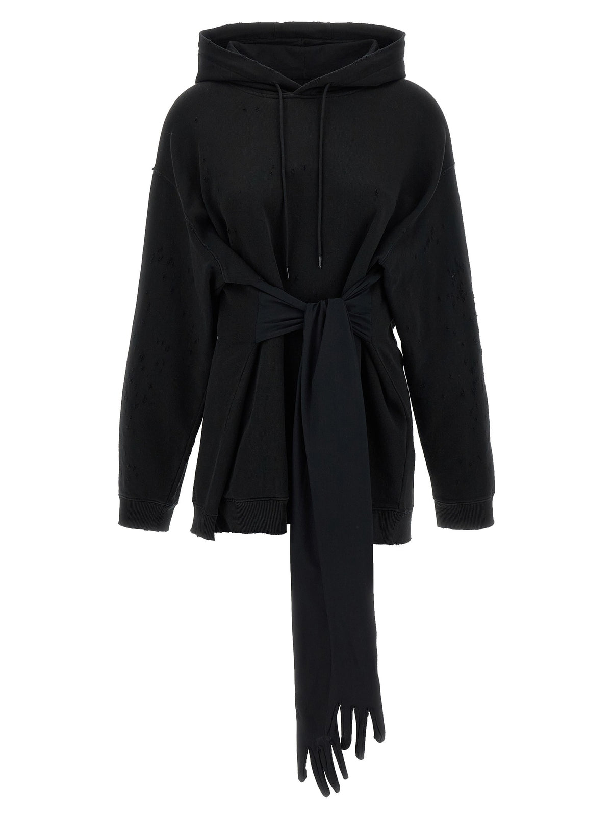 MM6 MAISON MARGIELA - Hoodie dress with gloves