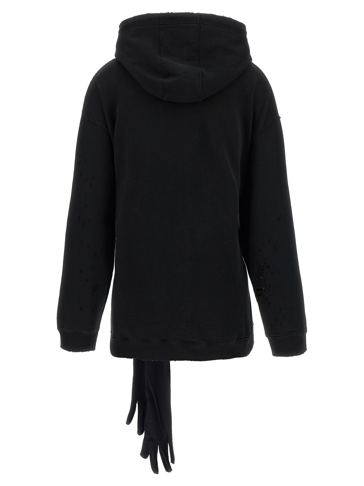 MM6 MAISON MARGIELA - Hoodie dress with gloves