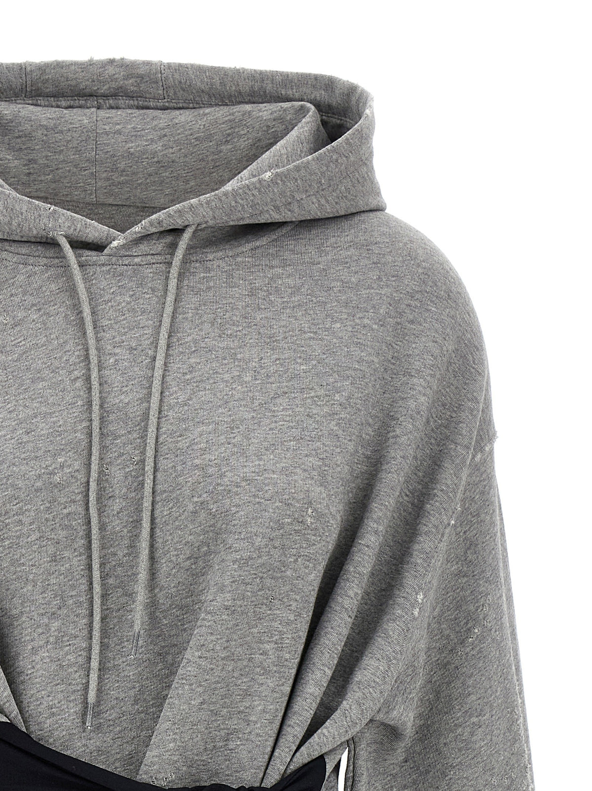 MM6 MAISON MARGIELA - Hoodie dress with gloves