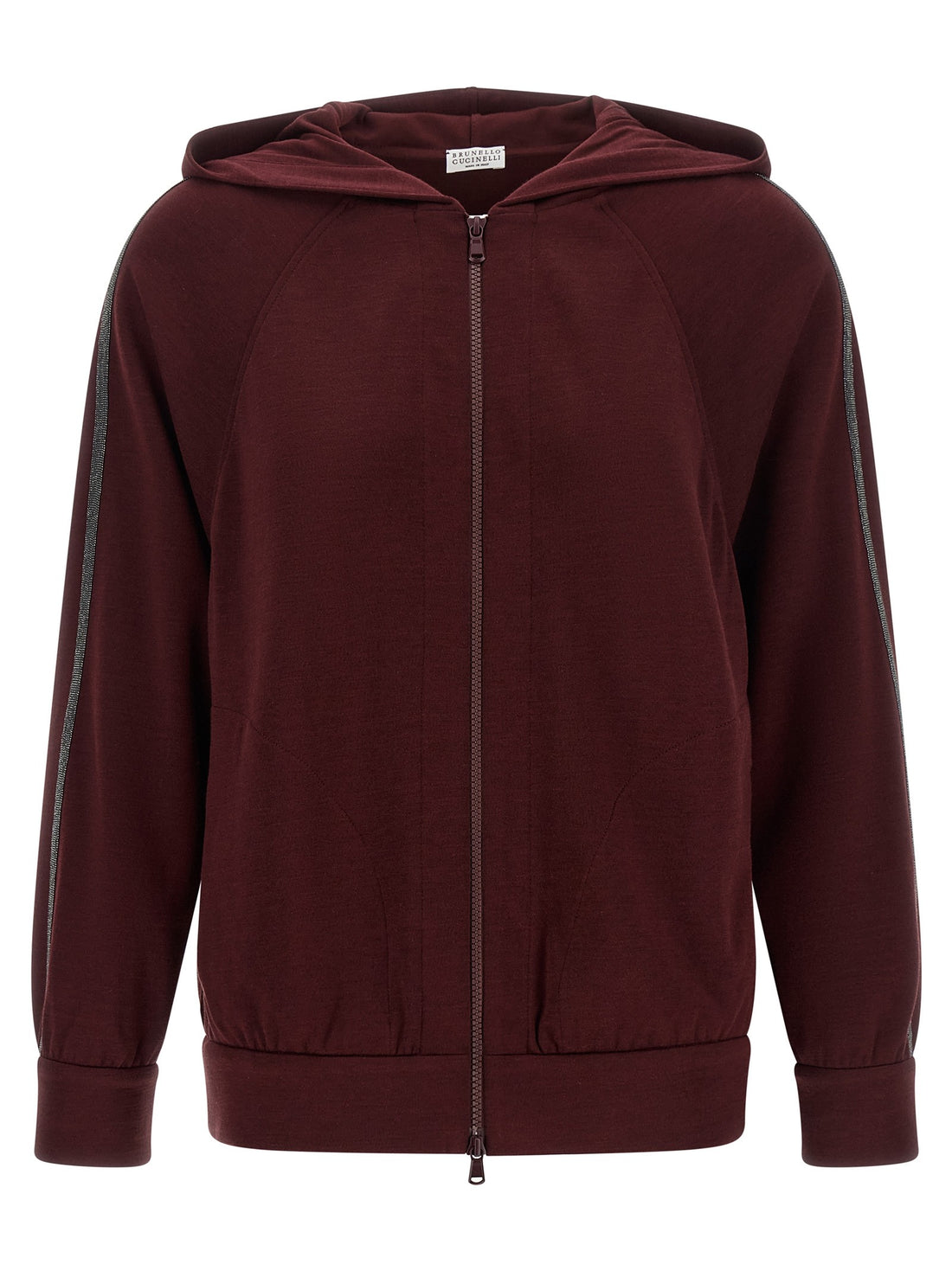 Brunello Cucinelli - Hoodie Bordeaux