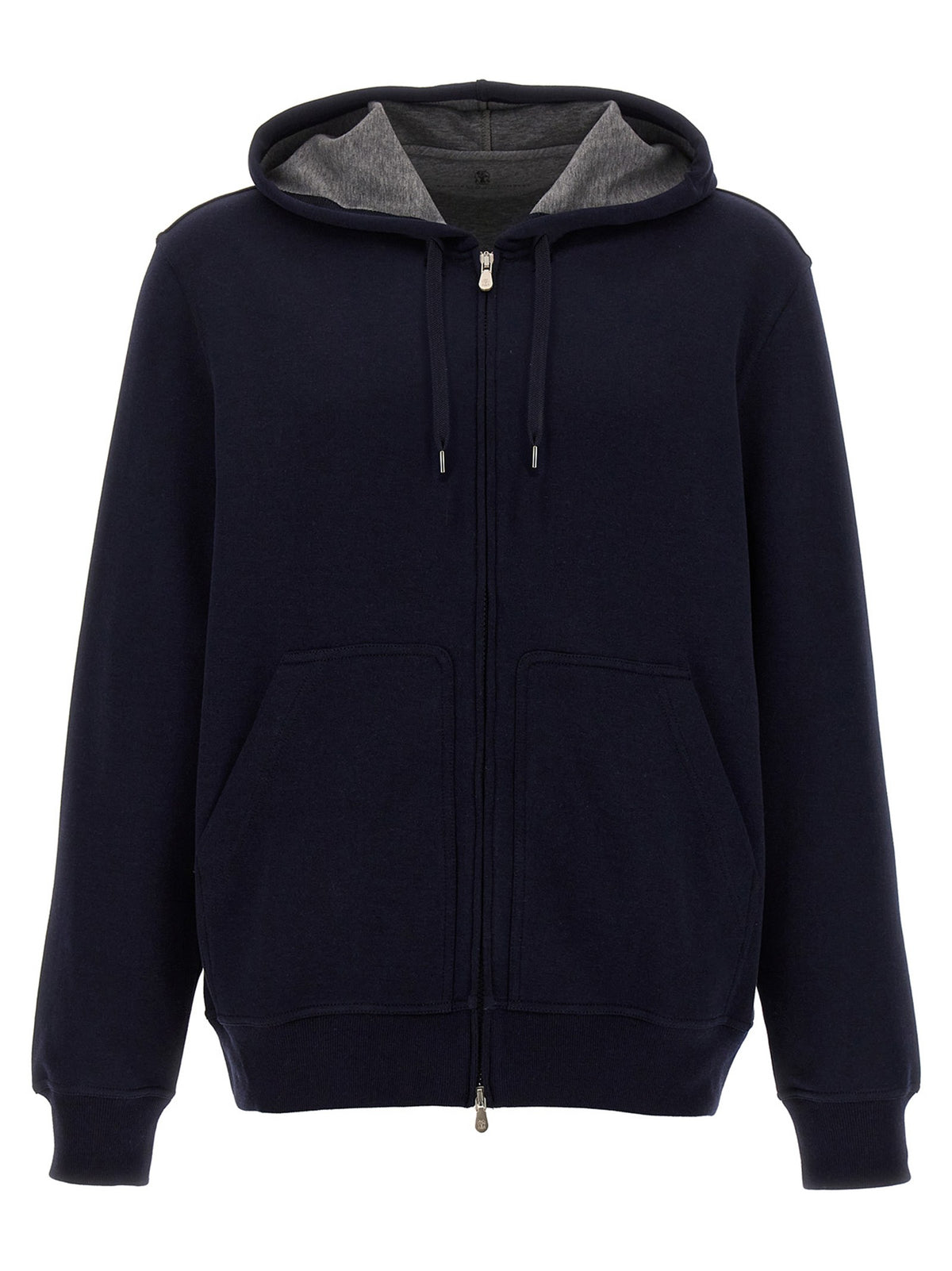 Brunello Cucinelli - Hoodie Blue