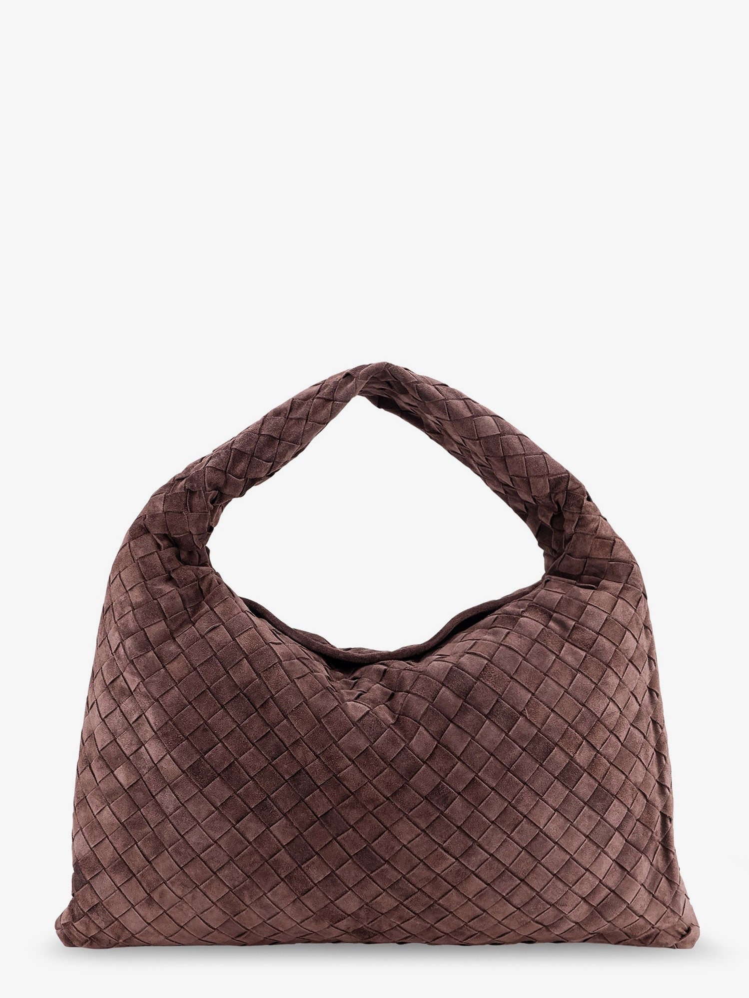 Bottega Veneta Bottega Veneta - Hop leather shoulder bag with Intrecciato effect