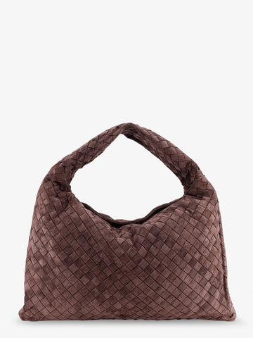 Bottega Veneta Bottega Veneta - Hop leather shoulder bag with Intrecciato effect