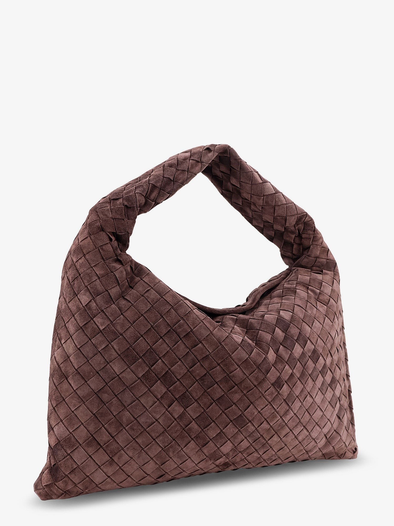 Bottega Veneta Bottega Veneta - Hop leather shoulder bag with Intrecciato effect