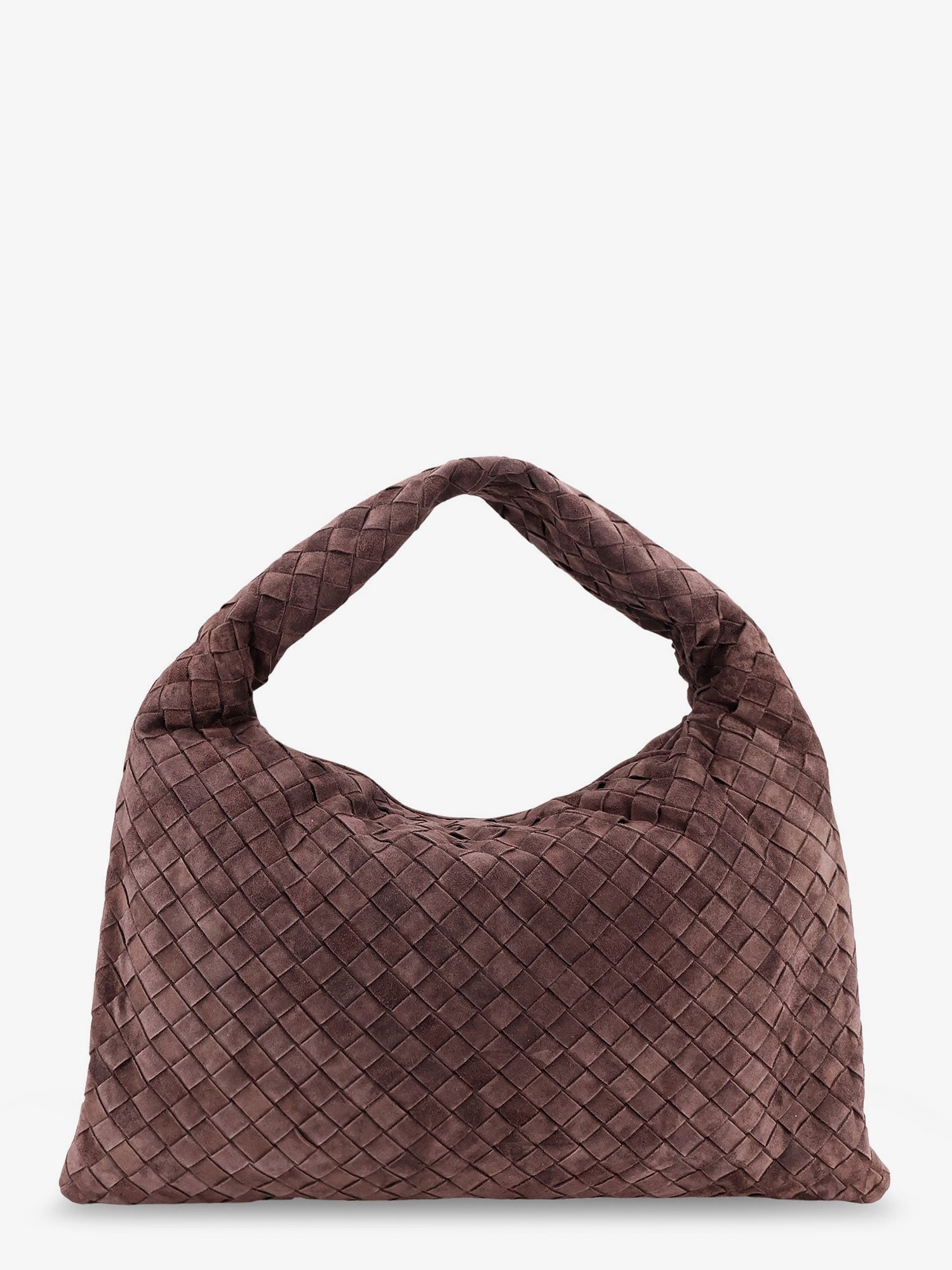 Bottega Veneta Bottega Veneta - Hop leather shoulder bag with Intrecciato effect