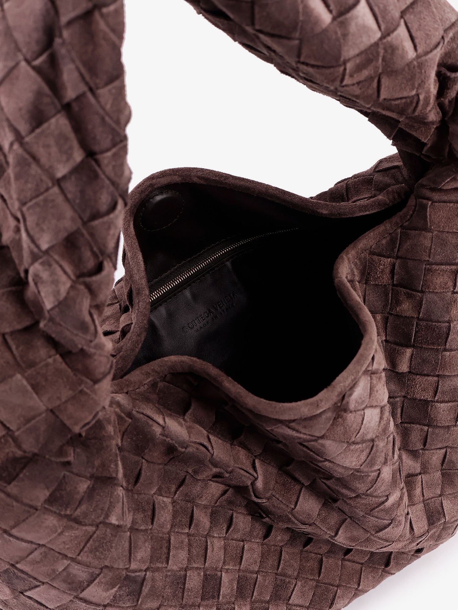 Bottega Veneta Bottega Veneta - Hop leather shoulder bag with Intrecciato effect