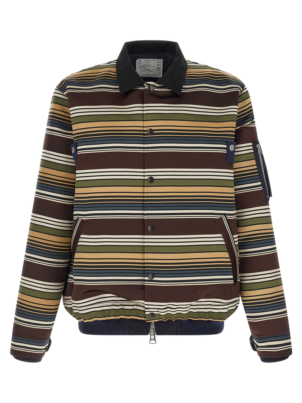SACAI - 'Horizontal Stripe' blouson