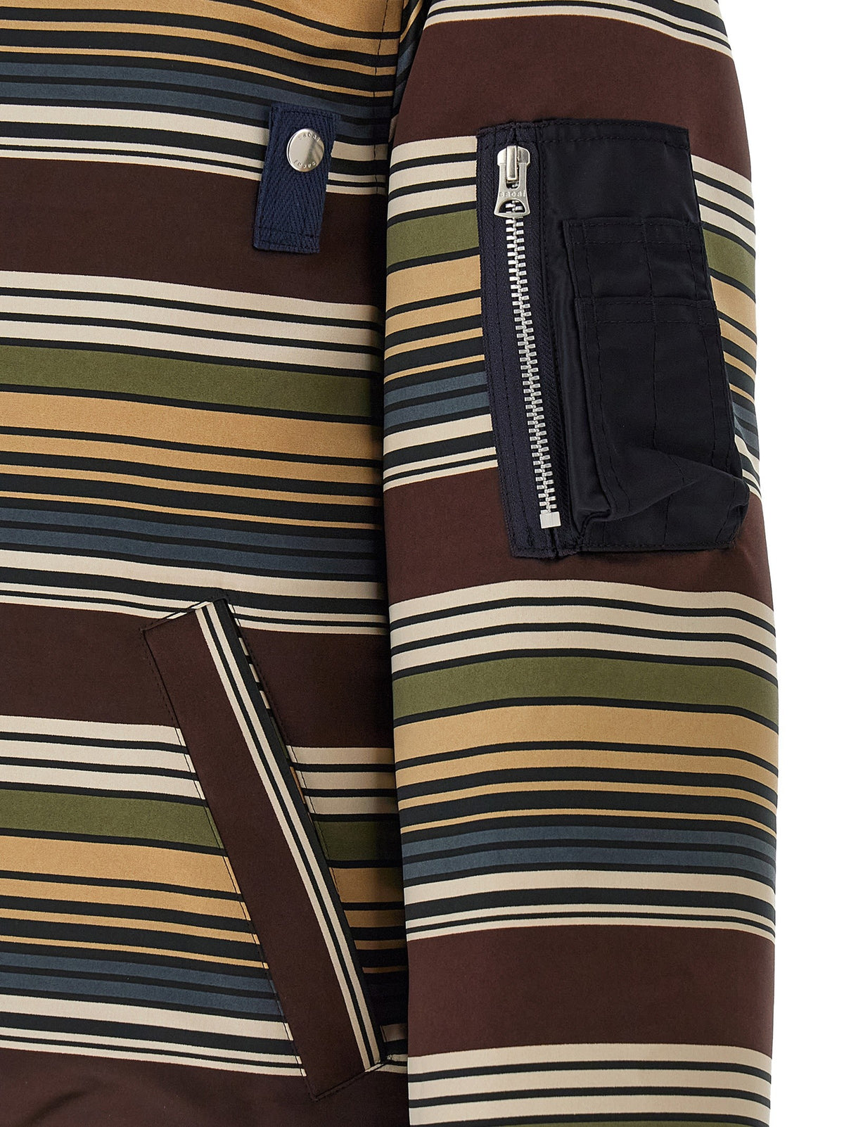 SACAI - 'Horizontal Stripe' blouson