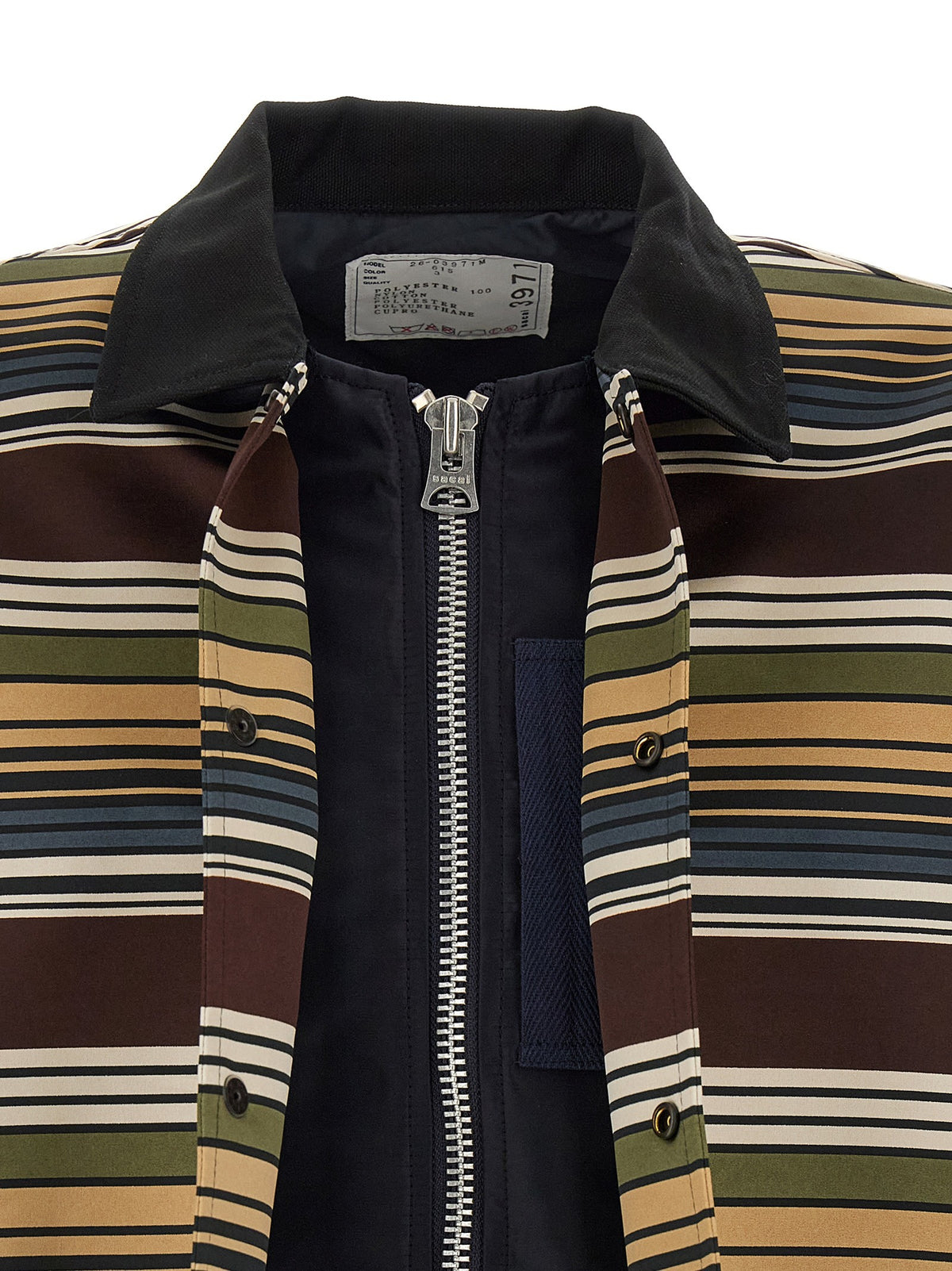 SACAI - 'Horizontal Stripe' blouson