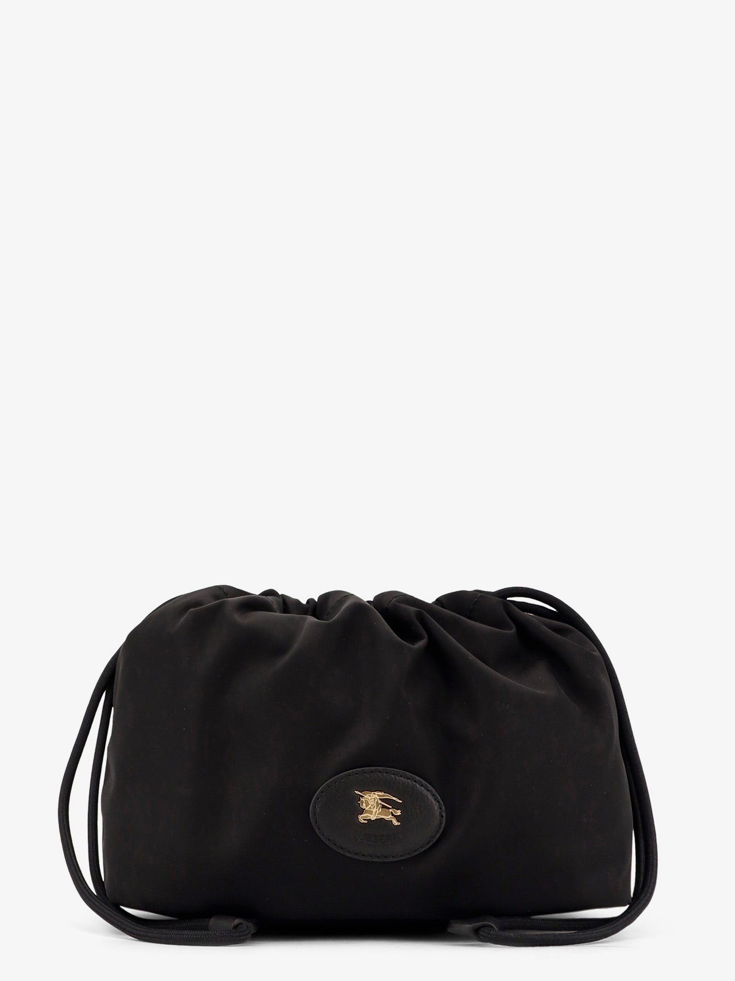 Burberry Horseshoe drawstring clutch bag
