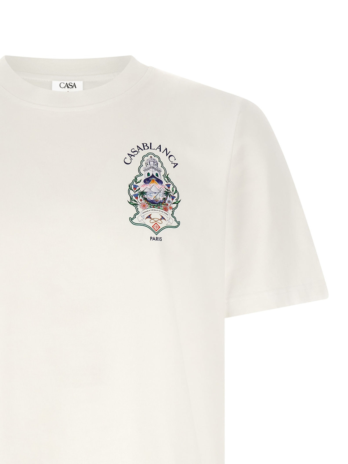 CASABLANCA - 'Hotel Emblem' print T-shirt
