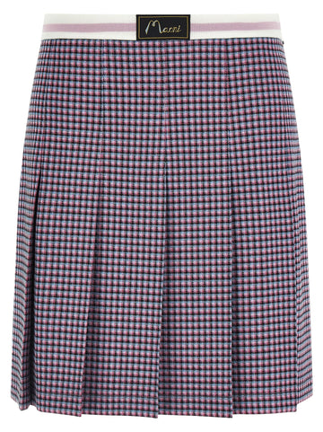 Marni - Houndstooth skirt
