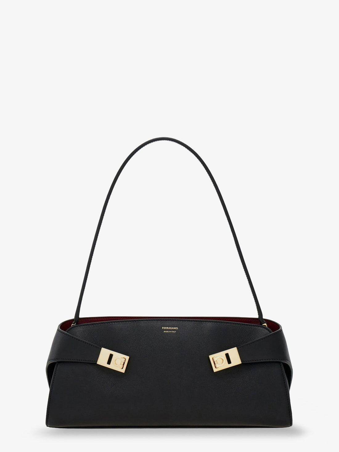 Ferragamo - Hug East-West leather shoulder bag hug-east-west-leather-shoulder-bag_c19116fb-e8e3-4fce-994e-15913a289377