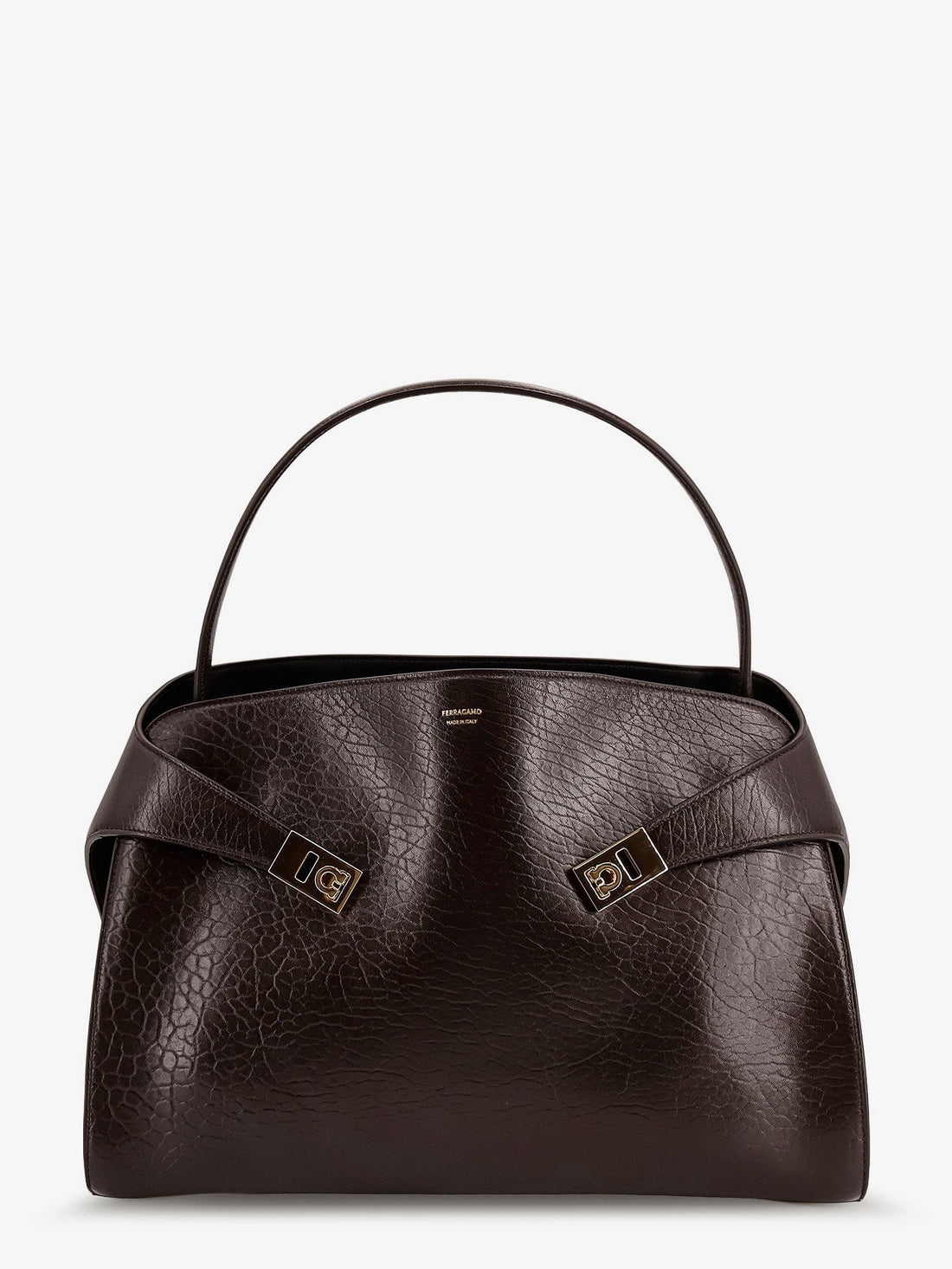 Hug leather shoulder bag with logo on the front hug-leather-shoulder-bag-with-logo-on-the-front_6c10d49c-3cb0-4ddc-a816-9354d1d3df81